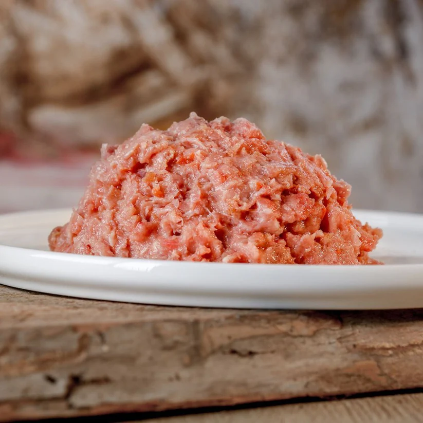 BARFGOLD - Huhn-Komplett-Menü, gewolft